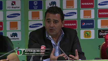Copa África - Becker respalda la organización de los suyos