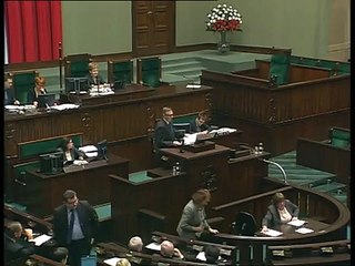 Poseł Stanisław Szwed - Wystąpienie z dnia 14 stycznia 2015 roku.
