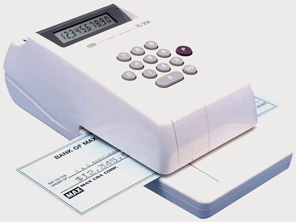 Top 10 Check Writers to buy