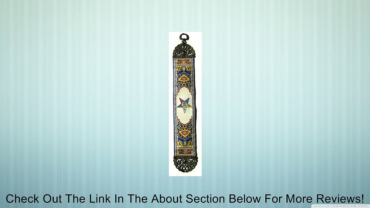 Masonic Order of the Eastern Star(OES) Custom Bookmark Tapestry Review