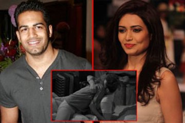 Upen & Karishma steam up the screens on Bigg Boss 8