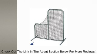 Pitcher's Safety L-Screen - 7'x7' w/ 40