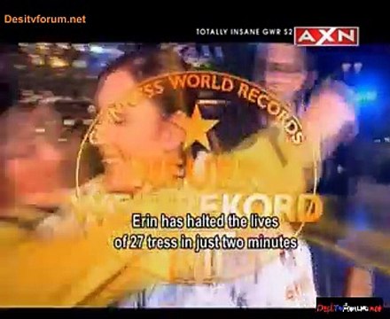 Totally Insane Guinness World Records 19th January 2015 Video Watch Online Pt2