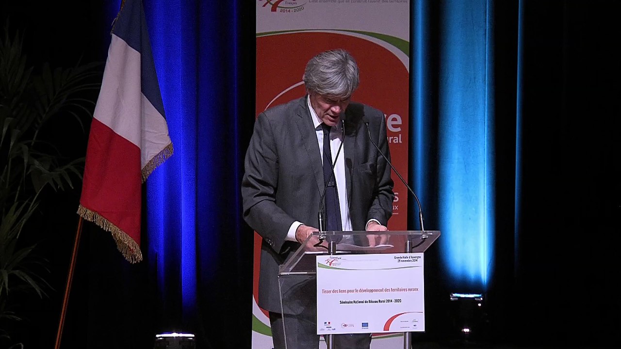 Séminaire Réseau Rural National 2014-2020 - Clôture par Stéphane Le Foll (Extrait)