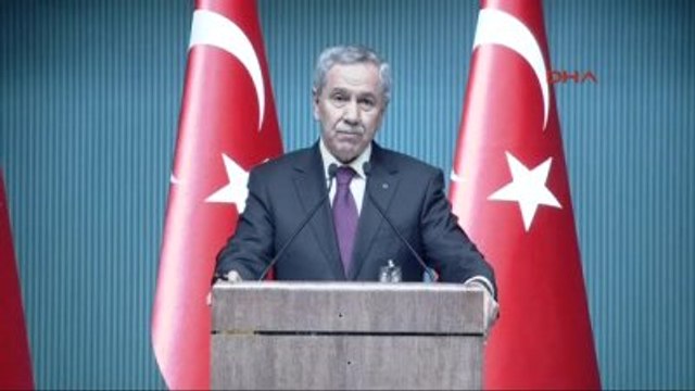 Başbakan Yardımcısı Bülent Arınç Bakanlar Kurulu Sonrası Açıklamalarda Bulundu 2