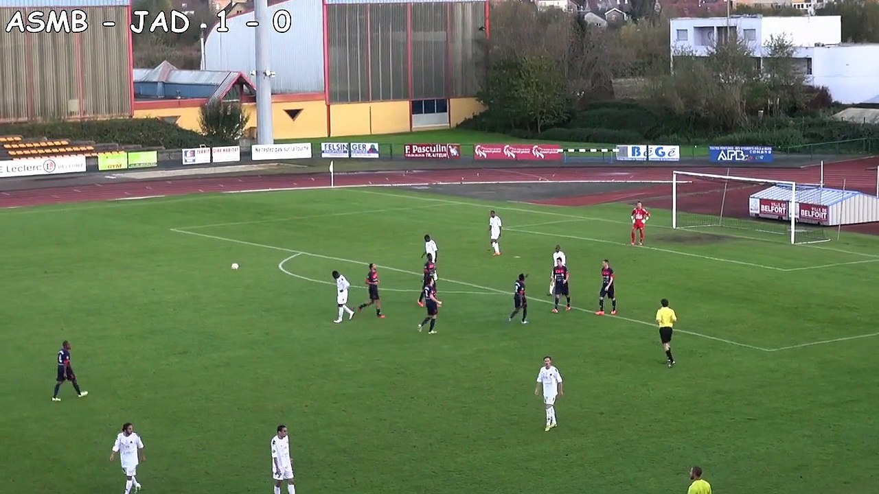 ASM Belfort - JA Drancy 2 - 0  le 8 novembre 2014