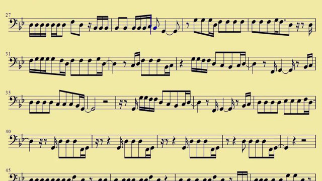 [ F Tuba ] Just Cant Get Enough - Black Eyed Peas