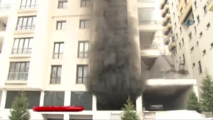 Yangından Kendilerini Zor Kurtardılar