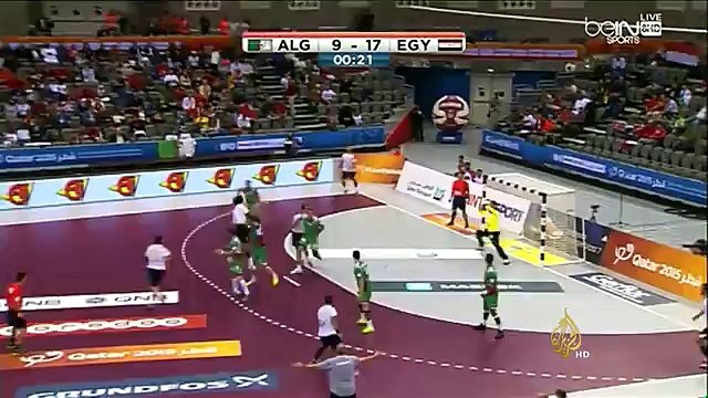 المنتخب المصري لكرة اليد يفوز على نظيره الجزائري