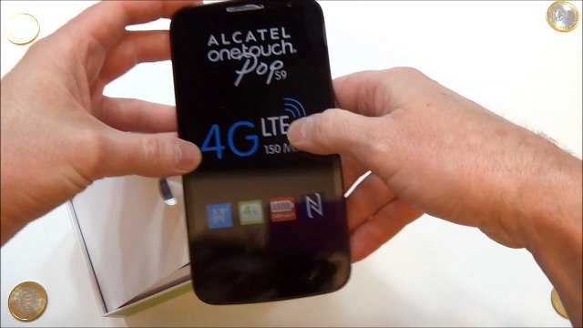 Alcatel One Touch POP S9 - распаковка, предварительный обзор