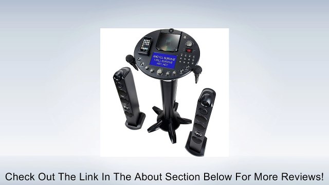 The Singing Machine iSM1028X Pedestal CDG Karaoke System with 7 inch Monitor and iPod Dock Review