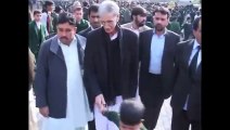Imran Khan visit of APS. A warm welcome by APS Students inside the school (Full Video)