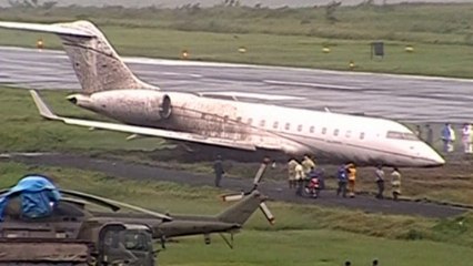 Philippines plane misses runway after Pope departs