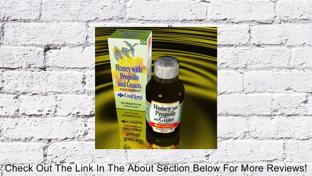 NATURAL COUGH SYRUP DRY COUGH - HONEY, GUACO AND PROPOLIS 6.4 OZ Review