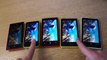 Nokia Lumia family - 520, 620, 720, 820 and 920 compared