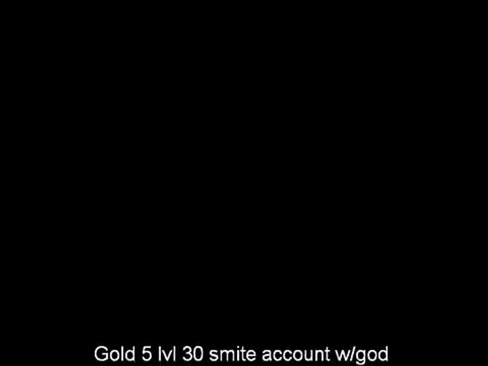 Buy Sell Accounts - SMITE ACCOUNT FOR SALE