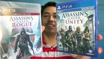 Assassin Creed Unity & Assassin Creed Rogue Unboxing! [HD] (PS4PS3)