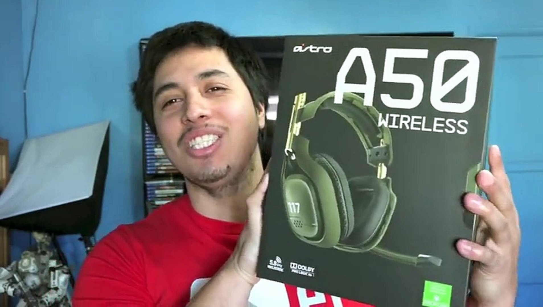 Astro A50 Halo Edition Gaming Headset Unboxing & First Look! [HD] - video  Dailymotion