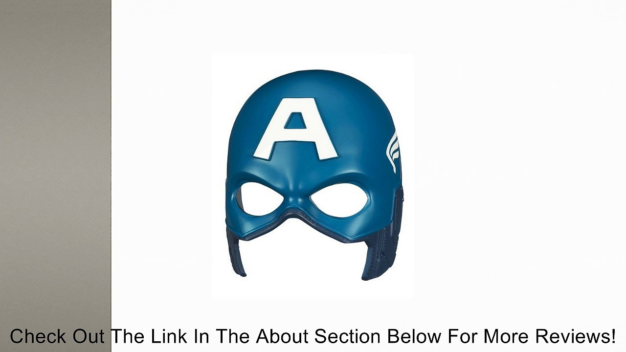 Marvel Avengers Movie Roleplay Hero Mask Captain America Review