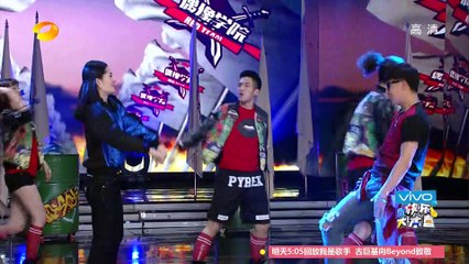 《快乐大本营》Happy Camp: 韩庚谢娜火拼舞技 周笔畅牵手天团UNIQ- Han Geng Dance BiBi Collaborate UNIQ【湖南卫视官方版1080P】 20150117