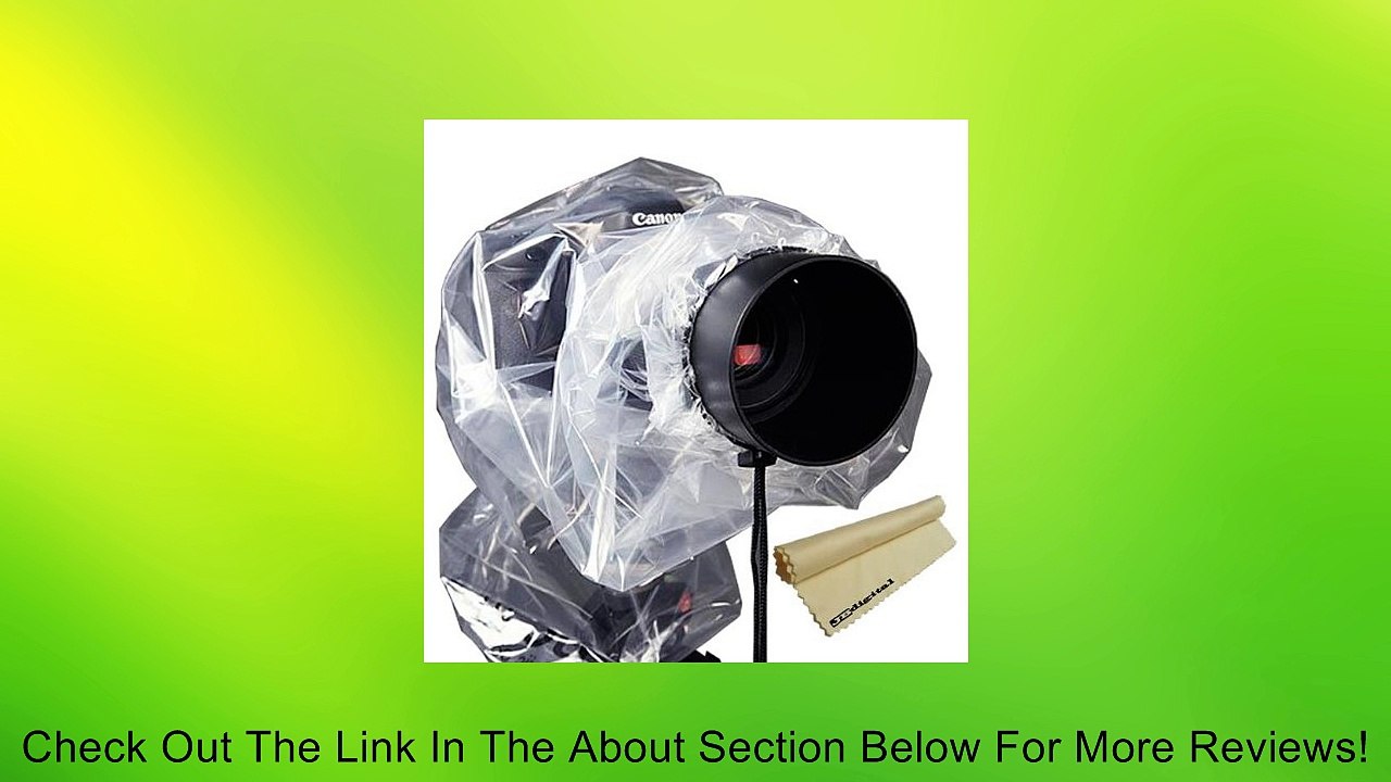 13.5 Inch Protective Cover for Camera and Flash + Super JB Microfiber Cleaning Cloth Review