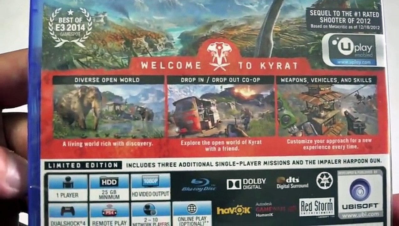 Far Cry 4 Limited Edition (PS4) EARLY Unboxing! [HD]