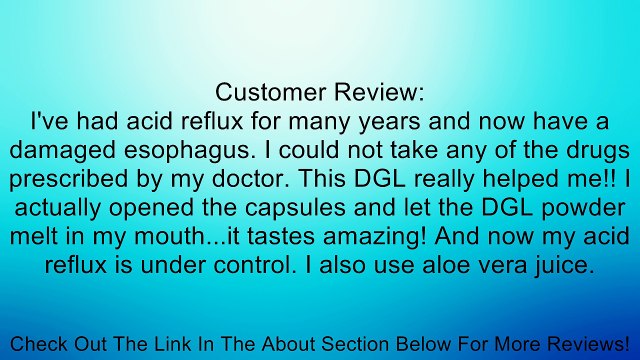 Nature's Plus Licorice (Dgl) 500 mg Pack Of 3 - 60 Vegetarian Capsules Review