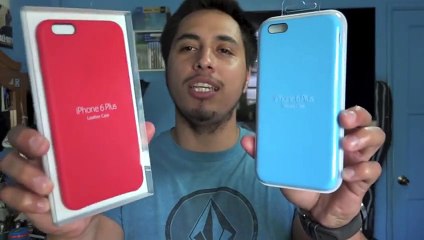 iPhone 6 Plus Silicone & Leather Case Unboxing!