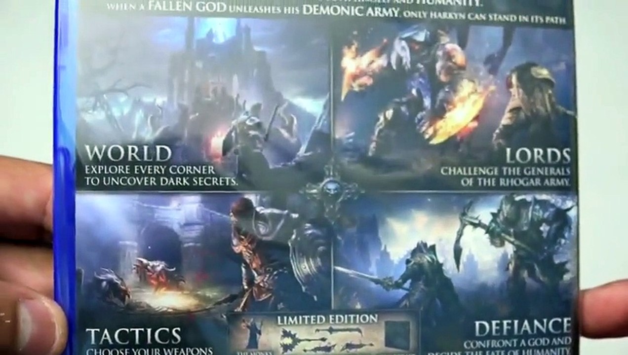 Lords Of The Fallen Limited Edition (PS4) EARLY Unboxing! [HD]