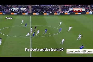 Swansea 0-4 Chelsea # Oscar [Double]