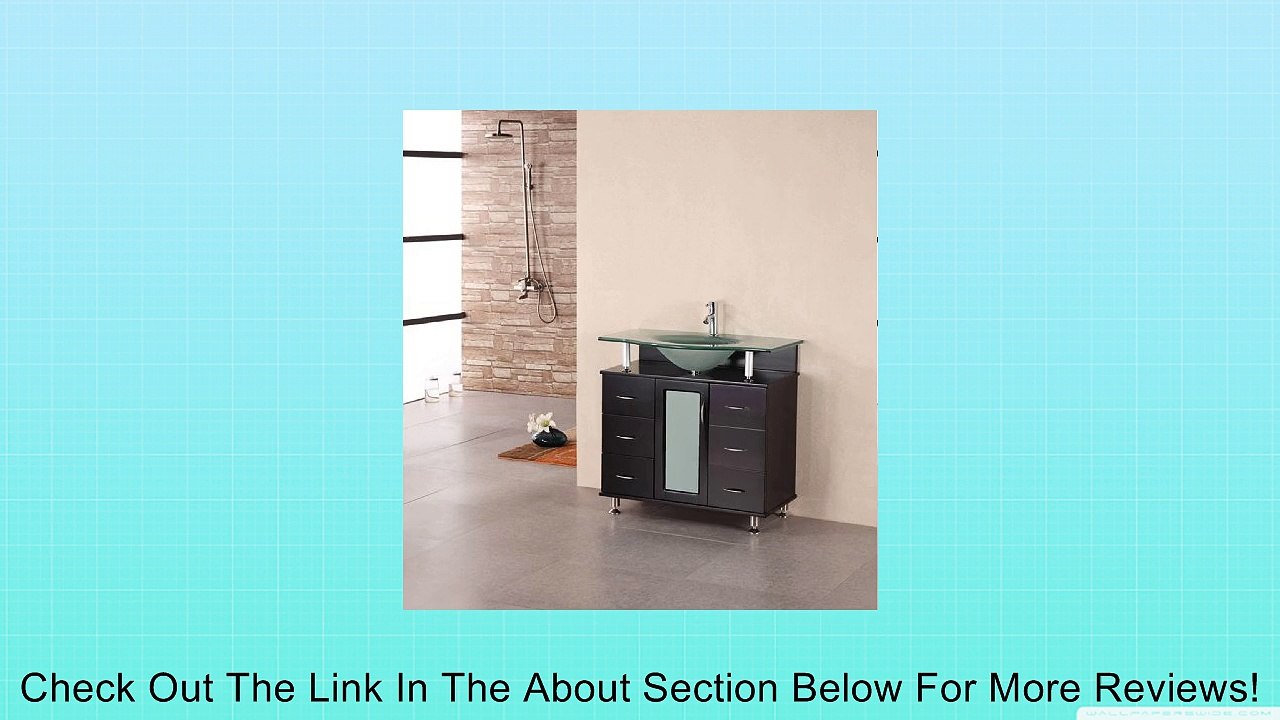 Design Element DEC015B Huntington 36-Inch Single Drop-In Sink Vanity Set Review