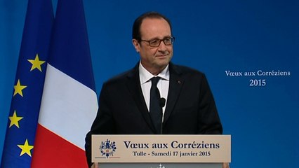 Discours lors de la présentation des vœux aux Corréziens