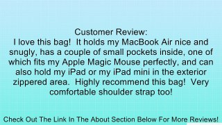 HEX Fleet Collection Cross Body for 11-Inch MacBook Air - Black/Grey Stripe (HX1133 - BYST) Review