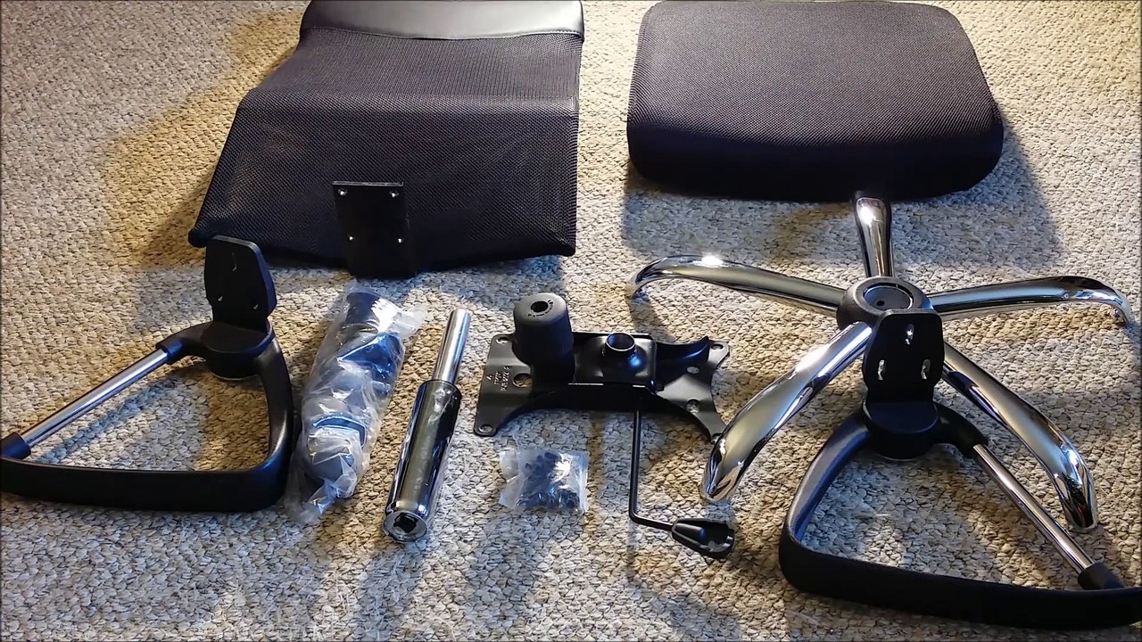 ☆ How to assemble a basic executive, office, or computer chair - HQ - HD