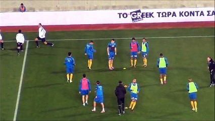 ΑΠΟΕΛ-Οθέλλος-προθέρμανση ΑΠΟΕΛ (2)