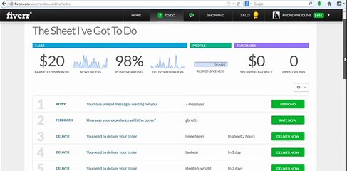 How to use Fiverr to make money online 8