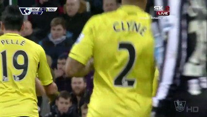 Eljero Elia 0:1 | Newcastle United - Southampton 17.01.2015 HD