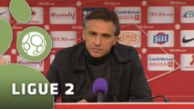 Conférence de presse Stade Brestois 29 - Chamois Niortais (0-0) : Alex  DUPONT (SB29) - Régis BROUARD (NIORT) - 2014/2015