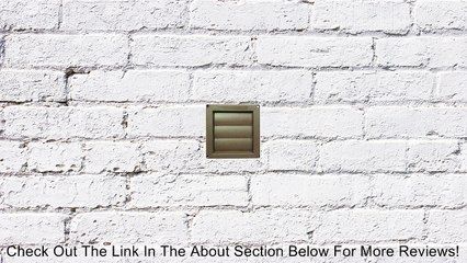 HSR4B Supurr-Vent� Replacement Vent Hood (Brown) Review