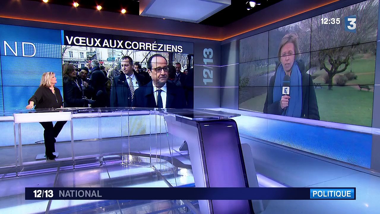 François Hollande en Corrèze : "la vie doit reprendre sa place"