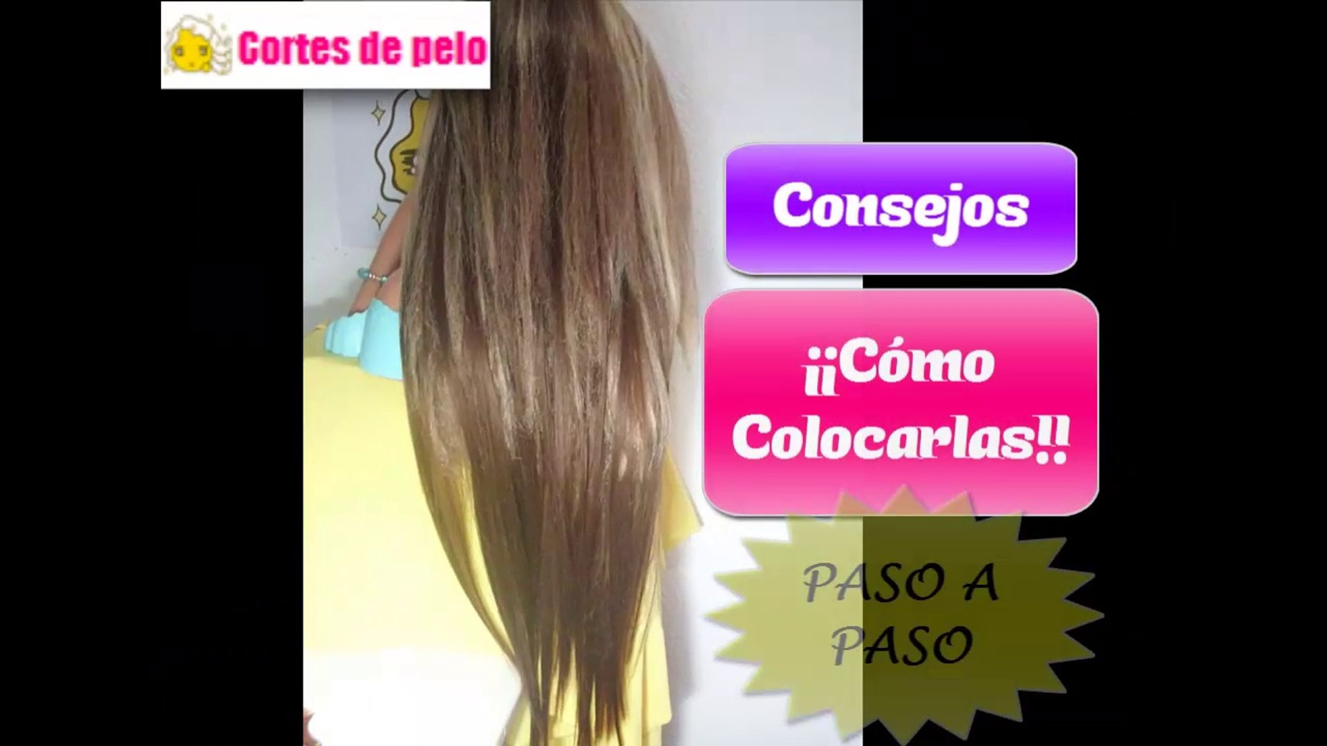 EXTENSIONES DE CLIP | Cómo Colocarlas Paso a Paso (Barbie) - Vídeo  Dailymotion