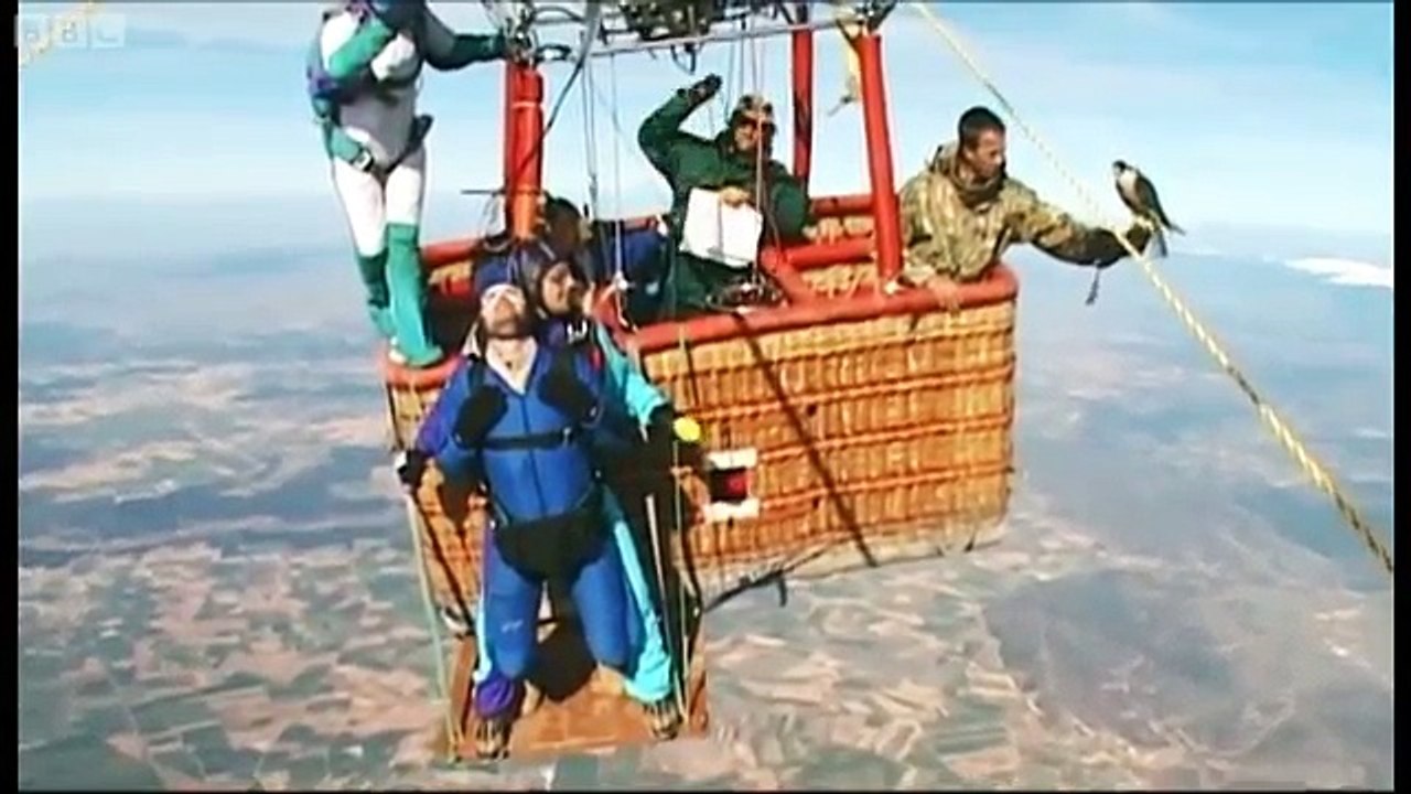 Parachutiste vs Faucon