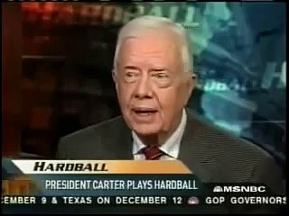 Former US President speaking about Israel