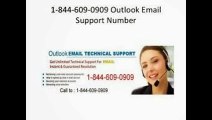 1-844-609-0909 (toll free) Ms Outlook Email support number