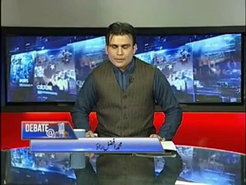 Afzal Rao(DEBATE@10 with IQBAL ZAFAR JHAGRA-PMLN on Peshwar Attacks
