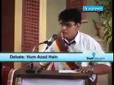 Best urdu speech of a young student on current issues 2)