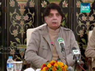 Government is responsible for fuel shortage-Interior Minister Ch Nisar