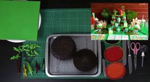 Make a Smoking Volcano Cake   Dinosaur   Hawaiian Party   A Cupcake Addiction How To Tutorial