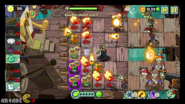 Plants vs Zombies 2 Frostbite Caves New Plants Endless Wave Challenge!