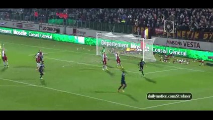 Metz 2-3 Montpellier- Goal Barrios - 17-01-2015